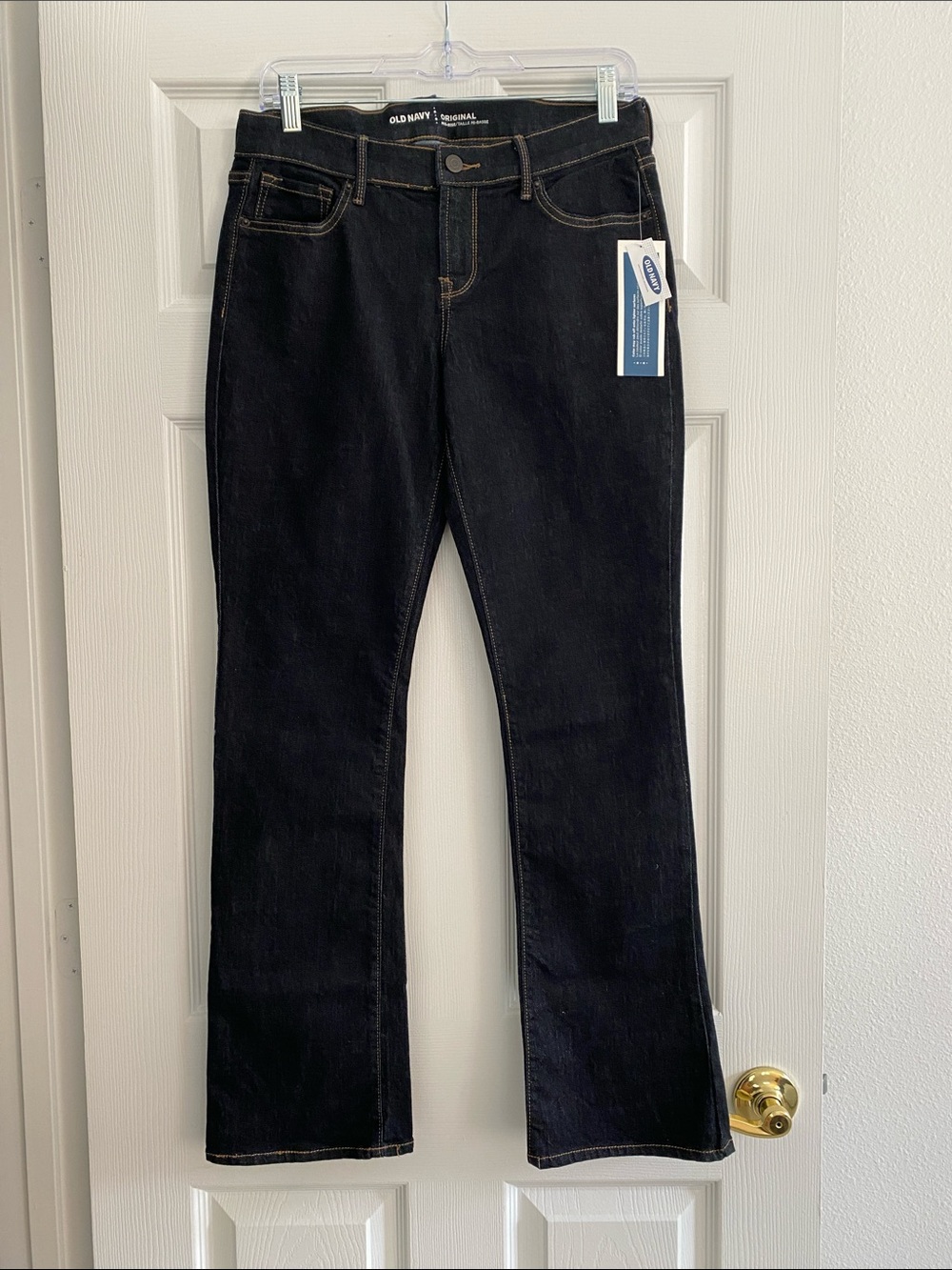 Old Navy Black Women's Bootcut Jeans Size 4 NWT